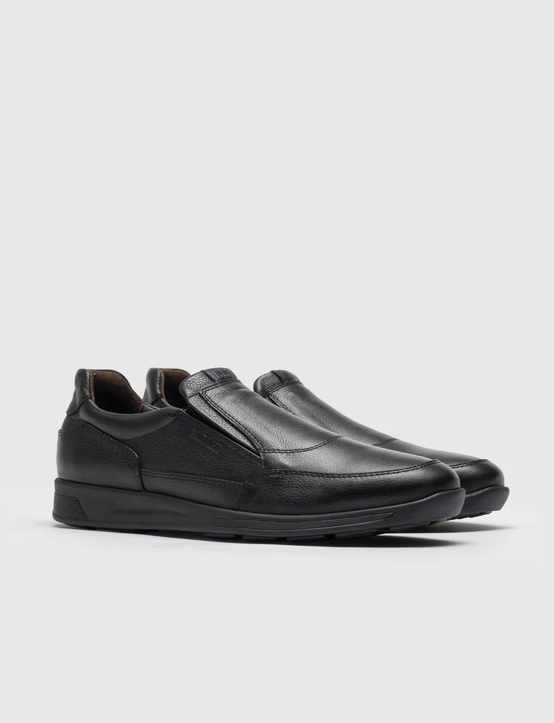 كاباني Men's Laceless Casual Shoes 438M1300 Black