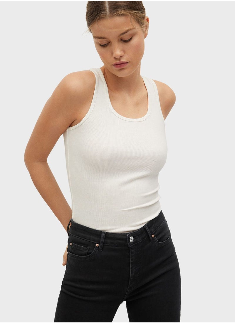 MANGO - High Waist Skinny Jeans - Image 1
