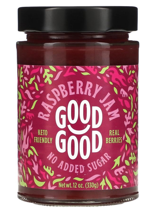 Good Good - Raspberry Jam 12 oz (330 g) - Image 1