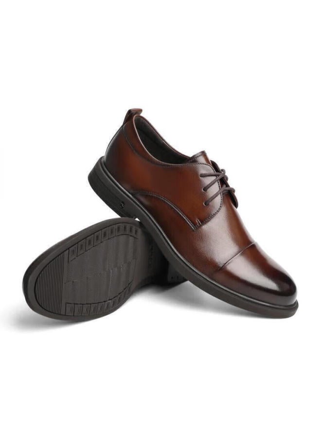 Belle Belle Men's Business Formal Leather Shoes B3g25cm0 Brown 2 Size 42 - Image 2