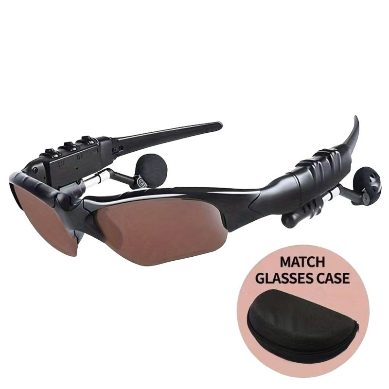 Smart Glasses Bluetooth 5.3 AI-Powered Multilingual Translation - Superior Music Experience Fashion Sunglasses for International Travel Daily Use - Image 5