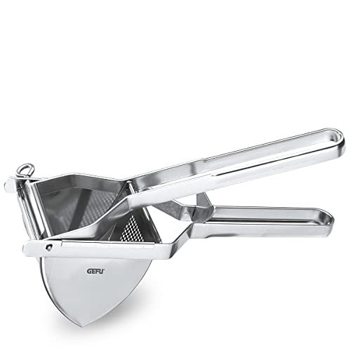 GEFU Original Stainless Steel Potato Press and Ricer to Puree All Root Vegetables - Image 1