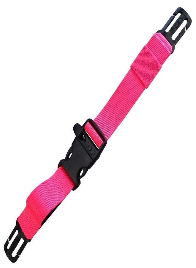 HDHYK Adjustable Backpack Chest Strap Nylon 1 Inch Webbingï¼ŒSternum Straps for Backpack(Pink) - Image 1