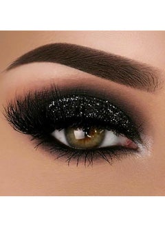 Vodisa Eyeshadow Stick Cream Eyeshadow Pencil Crayon Smooth High Pigmented Eye Shadow Pen Waterproof Long Lasting Highlighter Eye Makeup Set Black Shimmer  - Image 3