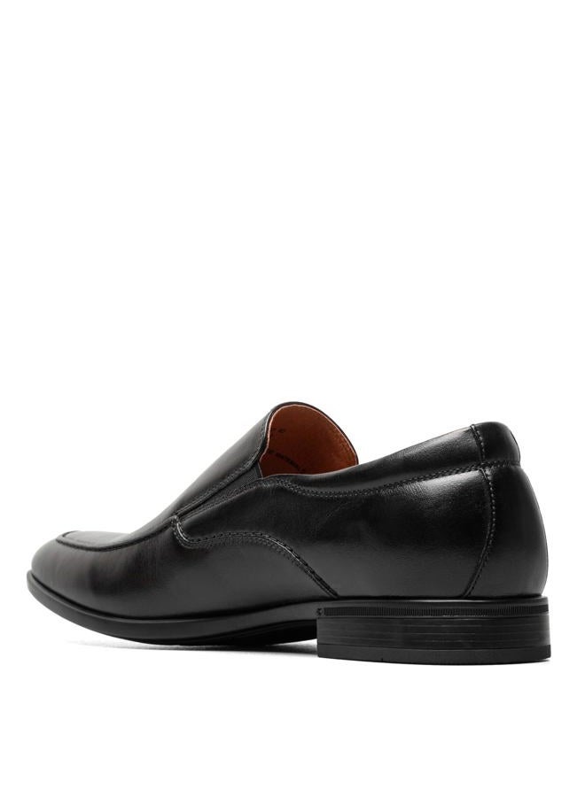 Florsheim Men's, Zaffiro Moc Toe Venetian Loafer Black - Image 5