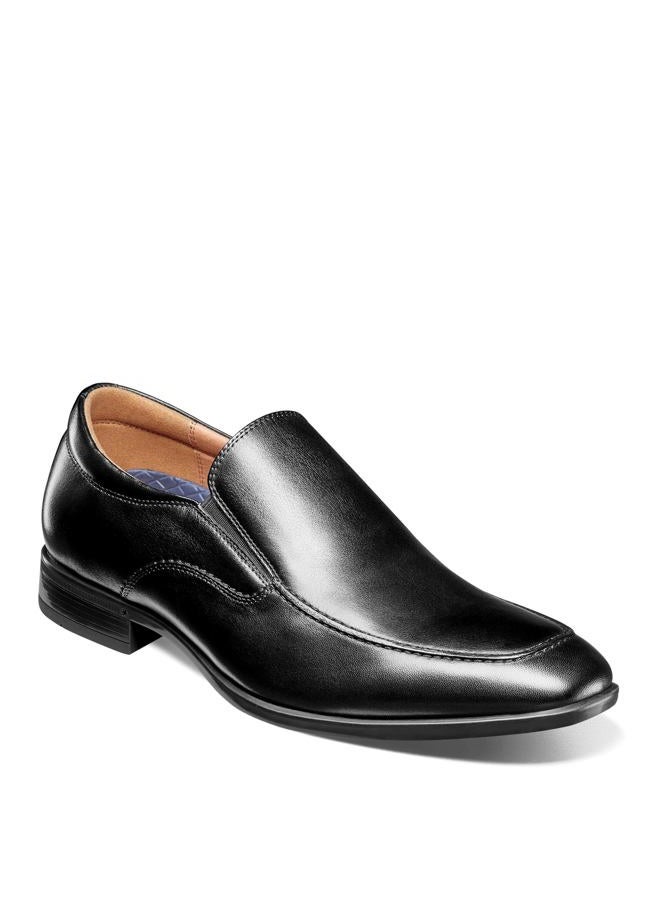 Florsheim Men's, Zaffiro Moc Toe Venetian Loafer Black - Image 1