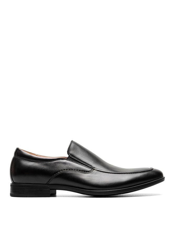 Florsheim Men's, Zaffiro Moc Toe Venetian Loafer Black - Image 2