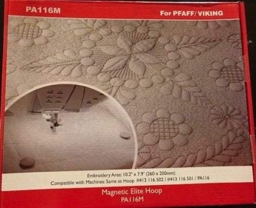 Embroidex Metal/Magnetic Hoop for PFAFF Embroidery Machine 260x200mm - Image 3