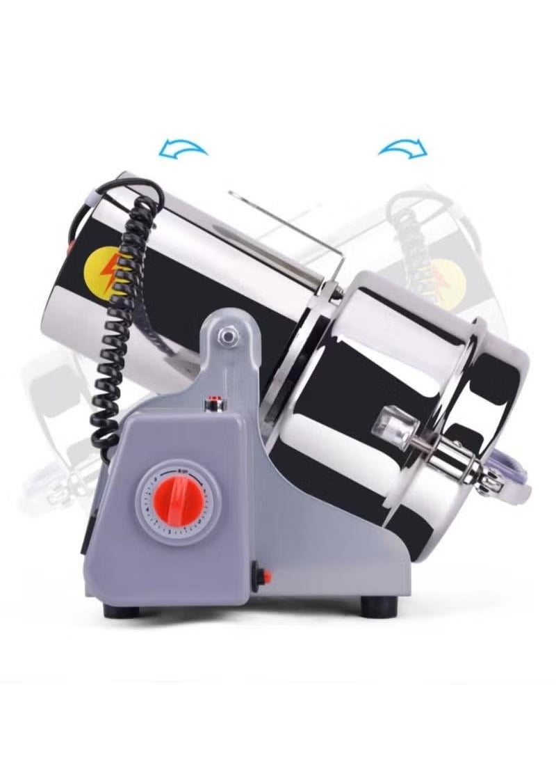 XiuWoo Electric Grinder, 304 Stainless Steel Powder Grinder, 36000 RPM, Spice, Nut, Cereal, 30s Speedy Grinding Mixer, Coffee Grinder Machine for Home, Restaurant, Hotel  - Image 4