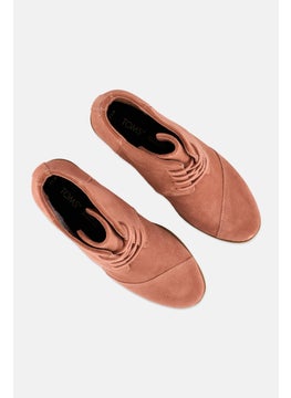 TOMS Women Hyde Laced Up Ankle Boots, Rose Pink  - Image 4