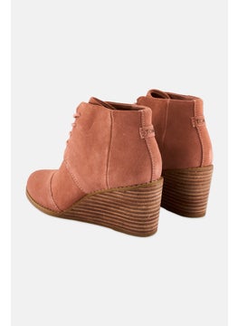 TOMS Women Hyde Laced Up Ankle Boots, Rose Pink  - Image 2