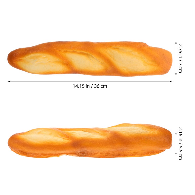 Faux Baguette Bread Model For Cake Photography Bakery Display And Teaching Props - Image 3