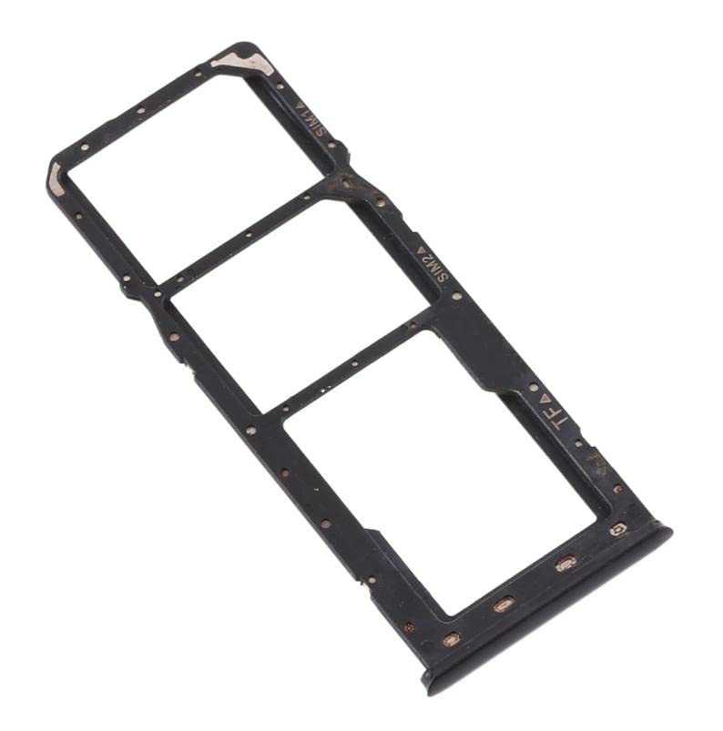() Sim Tray Sim Card Tray Holder for Realme 6i-Black