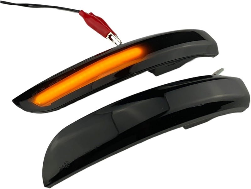 QASULER Dynamic Side Mirror Turn Signal Light for Ford - Image 1