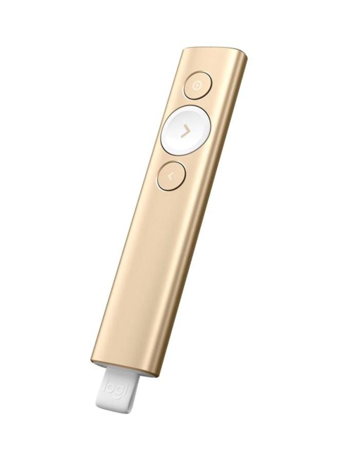 Logitech Spotlight Presentation Remote Gold/White - Image 2