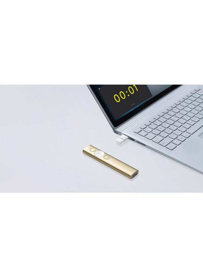 Logitech Spotlight Presentation Remote Gold/White - Image 5
