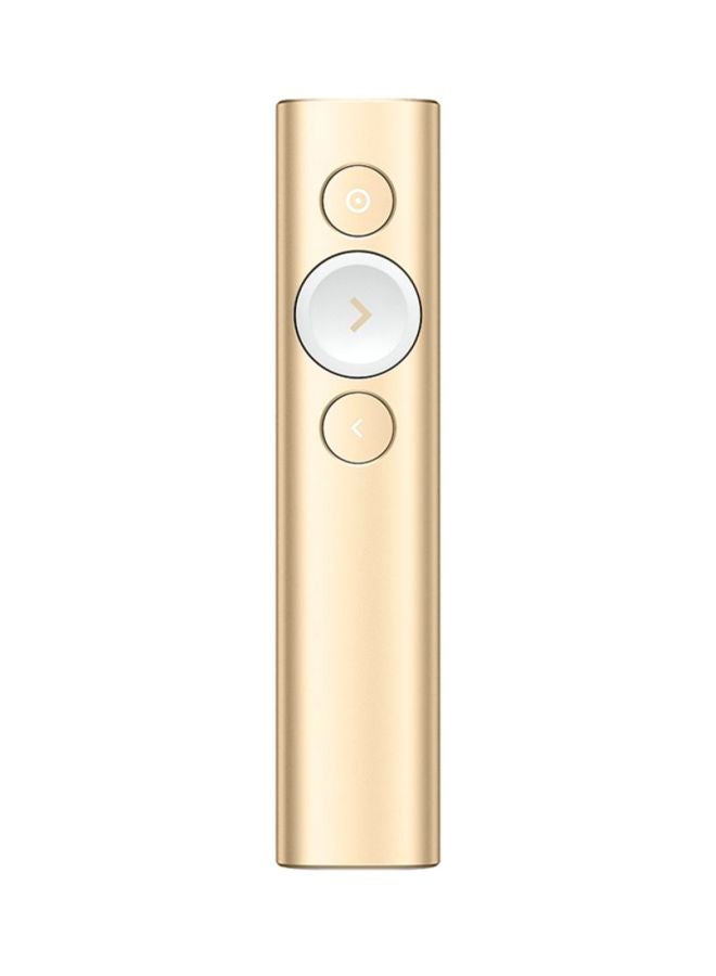 Logitech Spotlight Presentation Remote Gold/White - Image 1