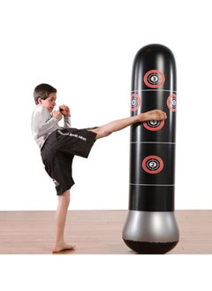 Generic Inflatable Freestanding Punching Bag for Kids & Adults – Durable PVC Boxing Bag with Weighted Base for Stress Relief, Fitness, and Cardio Training – Easy to Inflate, Portable and Safe  - Image 4