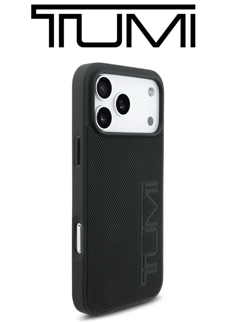 CG MOBILE Leather iPhone 17 Pro Max case. Strong shockproof to protect your phone phone case. Velvet-lined iPhone 17 Pro Max case. Elegant French-designed iphone 17 pro max back cover certified in partnership with TUMI and CG MOBILE. - Image 3