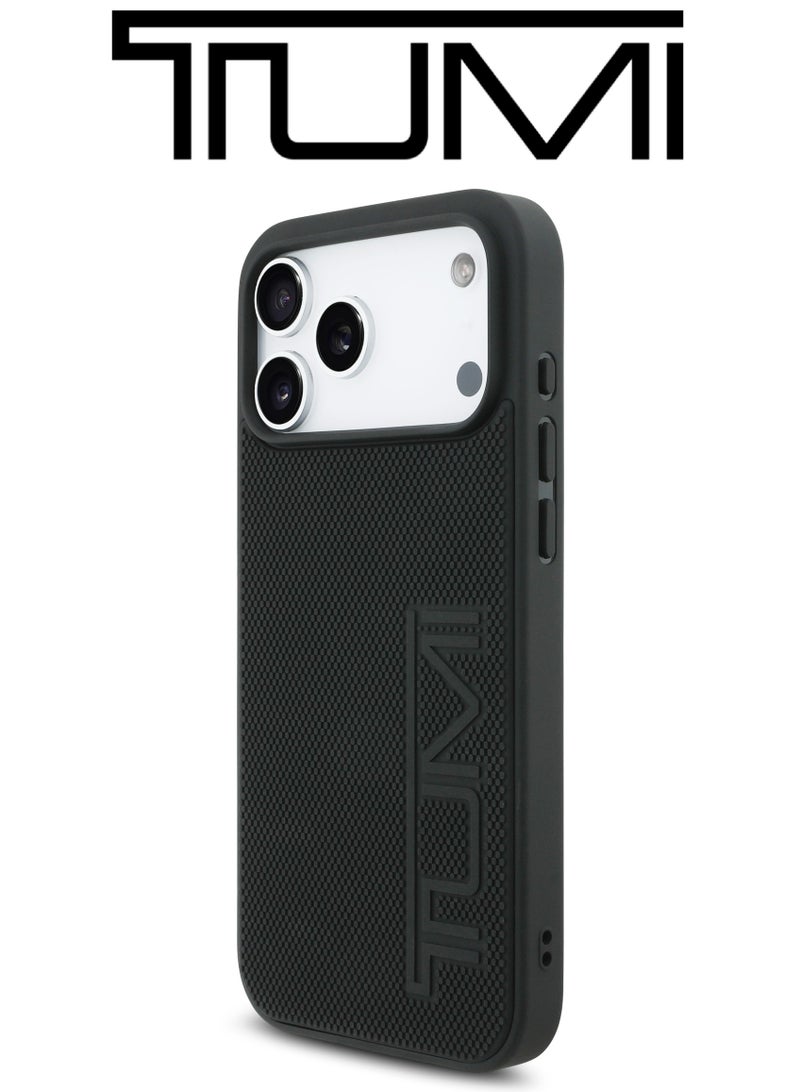 CG MOBILE Leather iPhone 17 Pro Max case. Strong shockproof to protect your phone phone case. Velvet-lined iPhone 17 Pro Max case. Elegant French-designed iphone 17 pro max back cover certified in partnership with TUMI and CG MOBILE. - Image 5