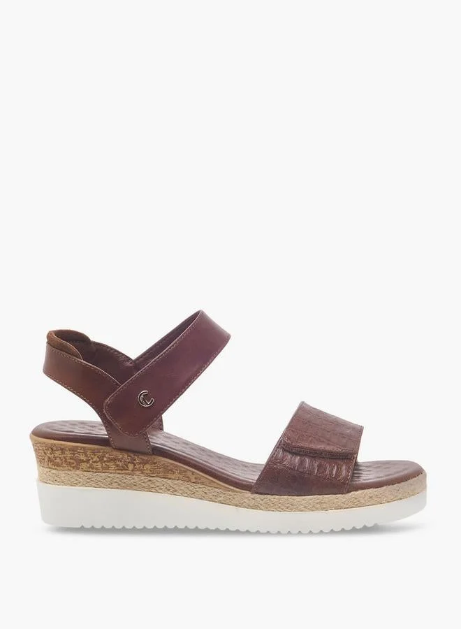 Le Confort Women Wedge Heel Ankle Strap Sandals