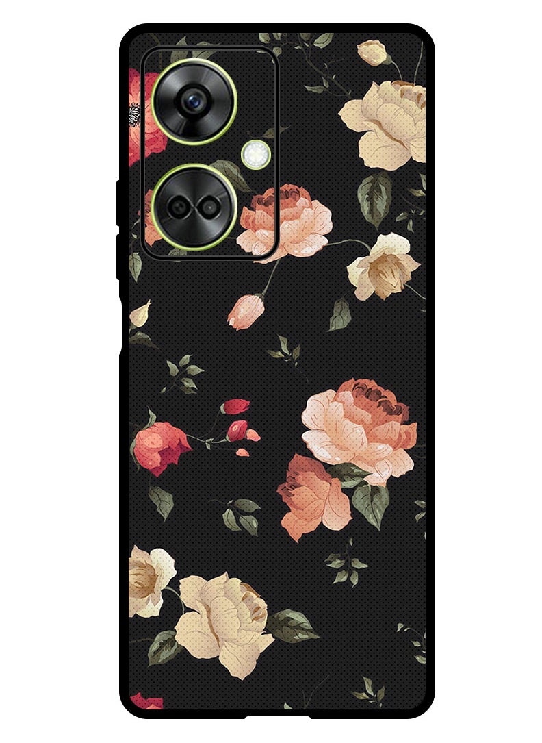 Theodor Protective Case Anti Scratch Shock Proof Bumper Cover For OnePlus Nord CE 3 Colourful Lotus  - Image 1