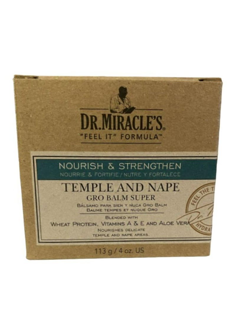Dr. Miracle's Strengthen Temple - Nape Gro Balm Super Strength 113 g 