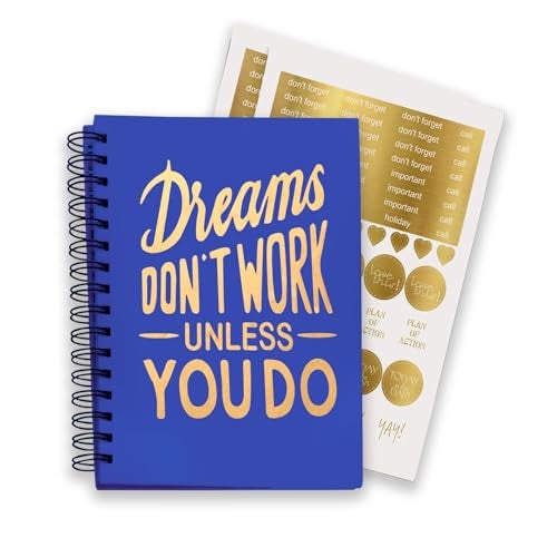 COI Budget Planner A5 Spiral Bound | Monthly Expense Tracker & Financial Organizer Notebook with Gold Foil Cover & Stickers | Non-Dated Money Management Diary for Savings, Budgeting & Goal Planning - Image 3