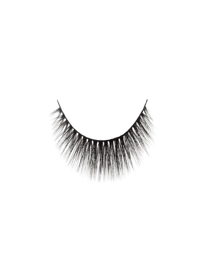 Amorus 3D Hand made Faux Mink Black Lashes #35 Nature fluffy light Reusable (12 PACK) - Image 2
