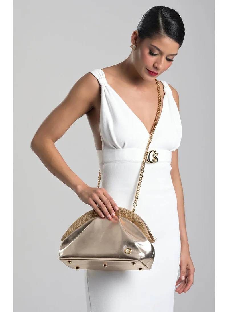 Carmen Steffens Golden Handbag