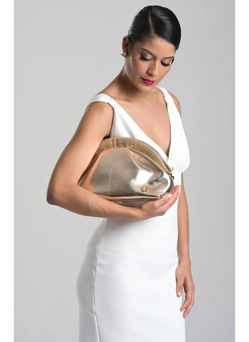 Carmen Steffens Golden Handbag