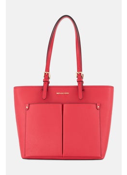Michael Kors Women Brand Logo Tote Bag 26 H x 41 L x 13 W cm, Red  - Image 1