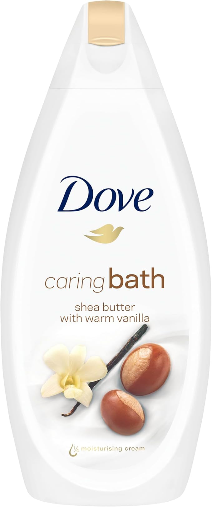 Dove Calming Caring Bath Shea Butter and Warm Vanilla 450 ml Packaging may vary - Image 1