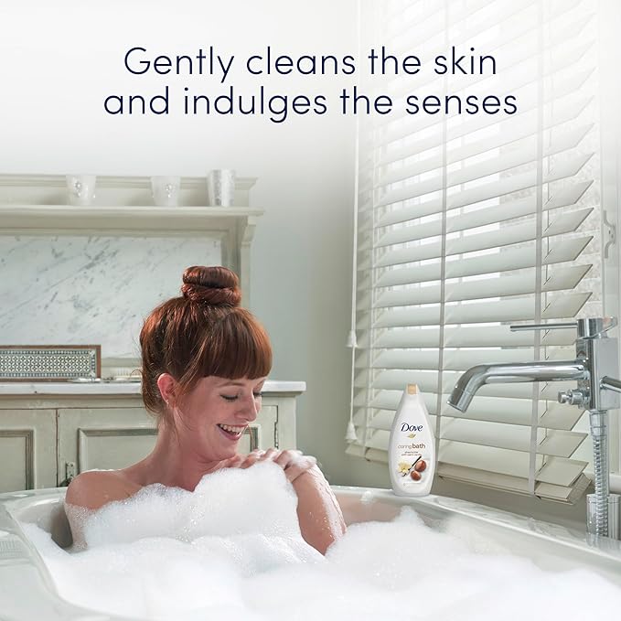 Dove Calming Caring Bath Shea Butter and Warm Vanilla 450 ml Packaging may vary - Image 5