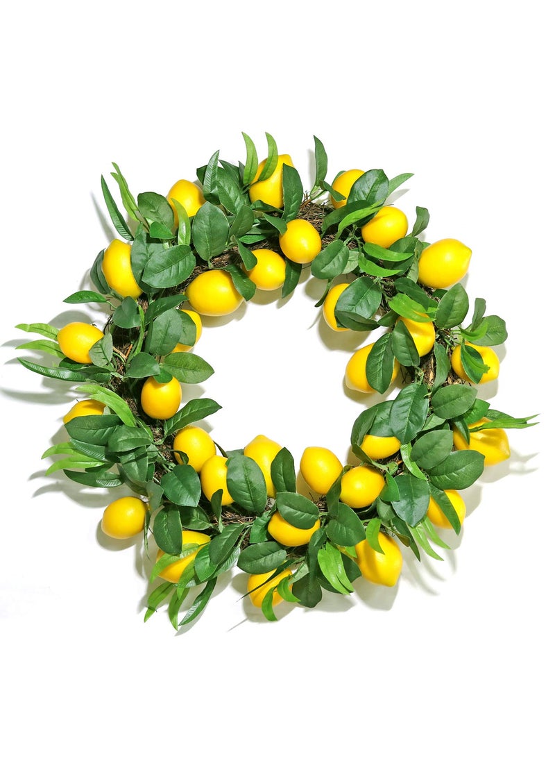 WsCrofts WsCrofts 12pcs Artificial Lemons - Lifelike Yellow Fake Lemons Faux Fruit for Home Kitchen Table Fruit Bowl Cabinet Party Xmas Decor (3.1"" inch)  - Image 5