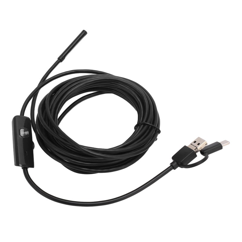 منظار داخلي 5.5 مم كاميرا منظار إحتياطي USB 3 في 1 مقاومة للماء IP67 للفحص والصيانة 3.5 متر / 11.48 قدمًا - Image 4