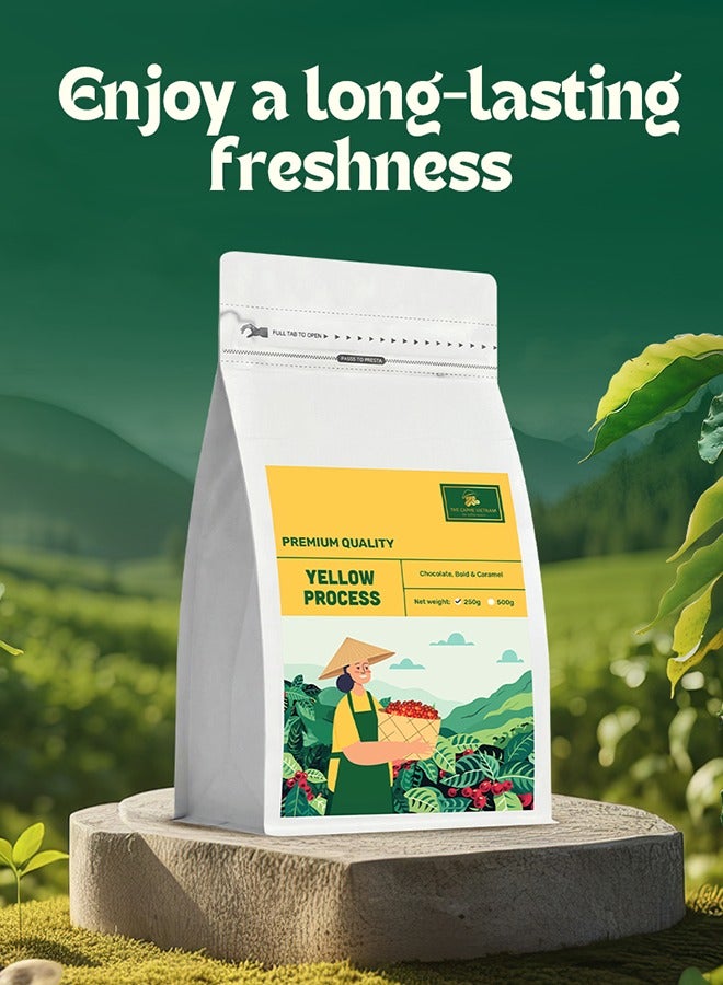 The Caphe Vietnam Robusta Coffee – Yellow Process (Single Origin, Whole Beans) 250g | Medium Roast, Bold & Full-Bodied, Freshly Roasted in Dubai - Image 5