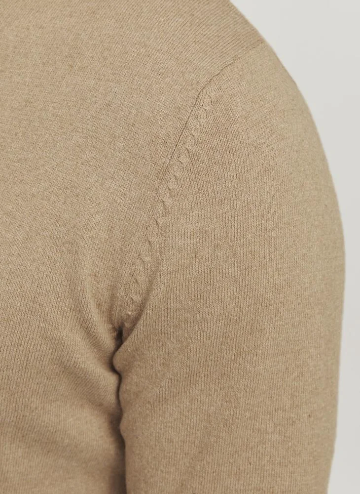 JJ Rebel Bcallum Knit Crew Neck  Sweater