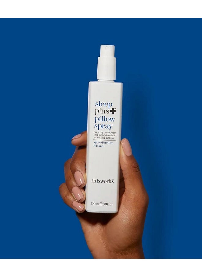 ThisWorks Sleep Plus Pillow Spray Fast-Acting Natural Rest With With Essential Oils Of Lavender, Vetivert And Camomile, 100Ml, 3.3 Fl Oz  - Image 4