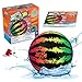 Watermelon Ball JR Durable Fillable Pool Toy for Underwater Games  Football Basketball  Rugby  Perfect for Water Parties  Fun for Adults  Kids Alike  Ages 6 65 Multicolor - Image 4