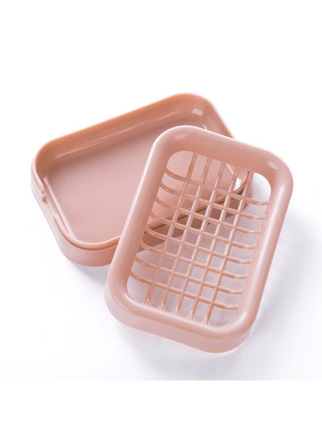 Mengting Soap Dish, Double-layer Draining Soap Rack, No Drilling Required, Soap Storage Holder, 2-pack - Image 1