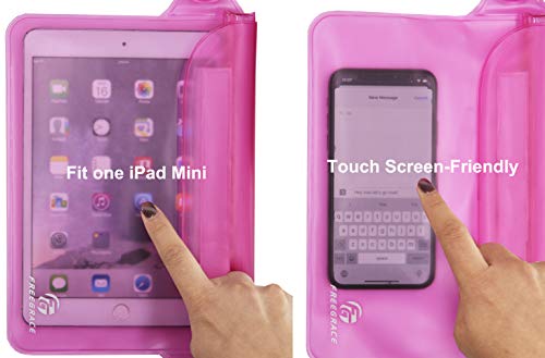 Freegrace Waterproof Pouches with Waist Strap - Keep Your Phone & Valuables Dry and Safe - Waterproof Dry Bags for Boating Swimming Snorkeling Kayaking Beach Water Parks Pool - Image 3