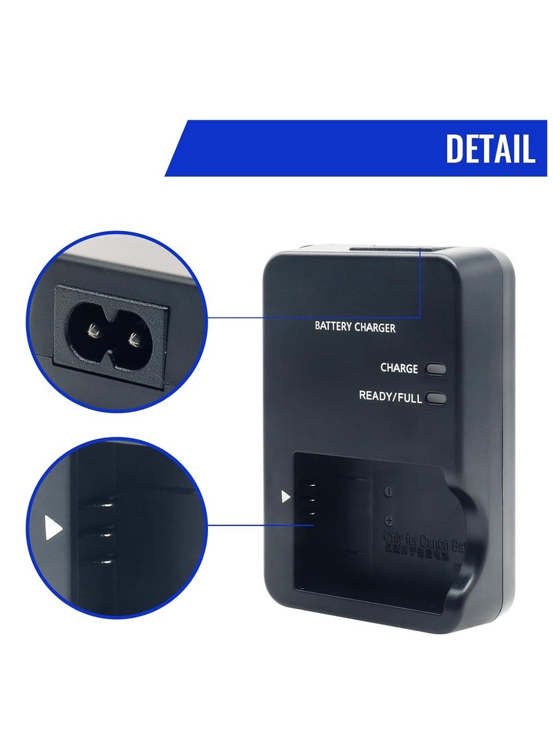 GUDOO CB-2LH CB-2LHT Cameras Charger for NB-13L Battery for Canon PowerShot G1 X Mark III G5X G5 X Mark II G7 X G7 X Mark II G7 X Mark III G9X G9 X Mark II SX620 HS SX720 HS SX730 HS SX740 HS  - Image 3