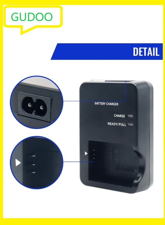 GUDOO CB-2LH CB-2LHT الكاميرات شاحن لبطارية NB-13L لشركة كانون PowerShot G1 X X X X X X X X X X X X X X X X X X X X X X X X X X X X X X X X X X X X X X X X X X X X X X X X X X X X X X X X X X X X X X X X X X X X X X X X X X X X II SX620 HS SX720 HS SX730 HS SX740 HS SX740 HS SX740 HS - Image 3