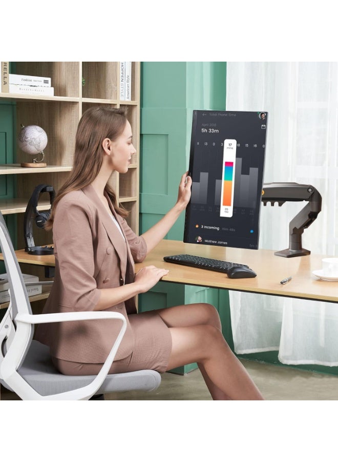 NB NORTH BAYOU F80 Monitor Mount,Fits 17-30" or Bigger Computer Monitors - Image 4