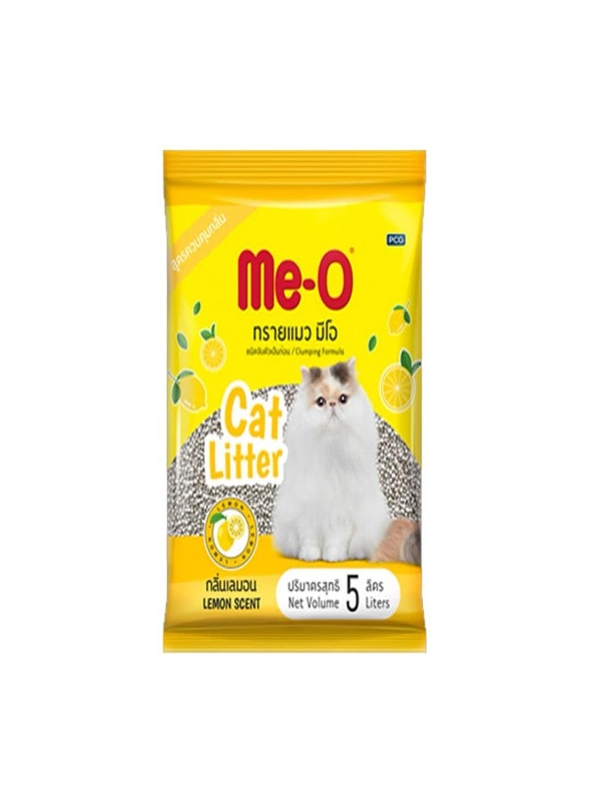 Me-O Cat Litter Leamon 5 Liter/6 3kg | Complete Nutrition - Image 1