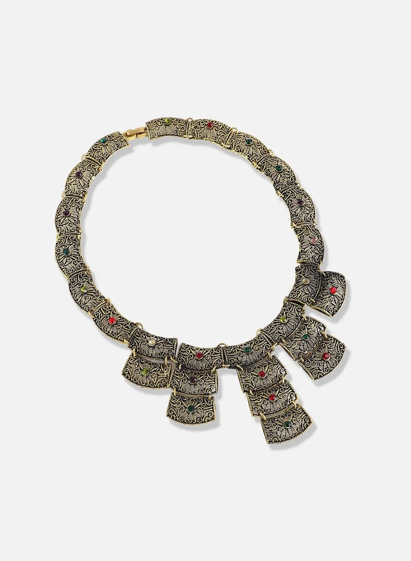 SOHI Party Artificial Necklace Jewellery