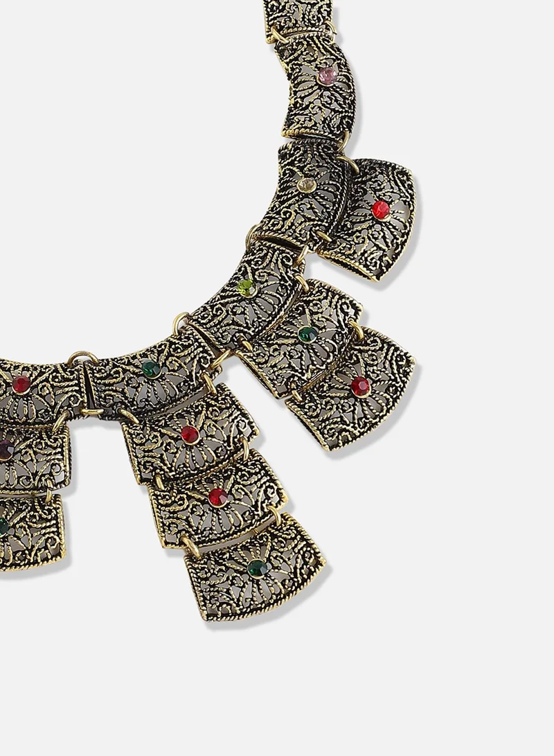 SOHI Party Artificial Necklace Jewellery