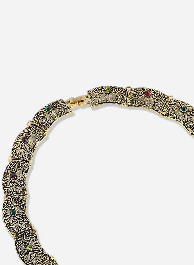 SOHI Party Artificial Necklace Jewellery