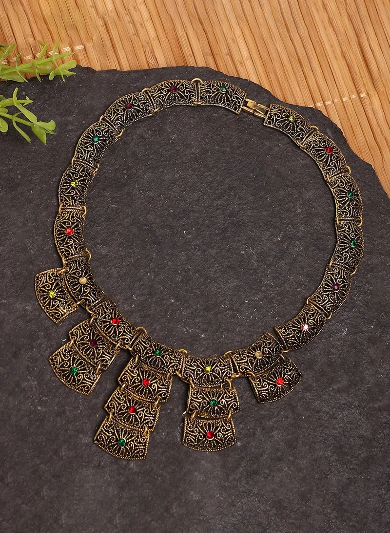 SOHI Party Artificial Necklace Jewellery